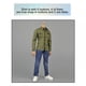 thumbnail image 5 of Ropa de Muñeca Masculina de 12 Pulgadas a Escala 1/6 - Camisa de Manga Larga Verde Militar, Conjunto de Pantalones de Mezclilla Baoblaze Figura de acción Camisa Jeans Juego, 5 of 8