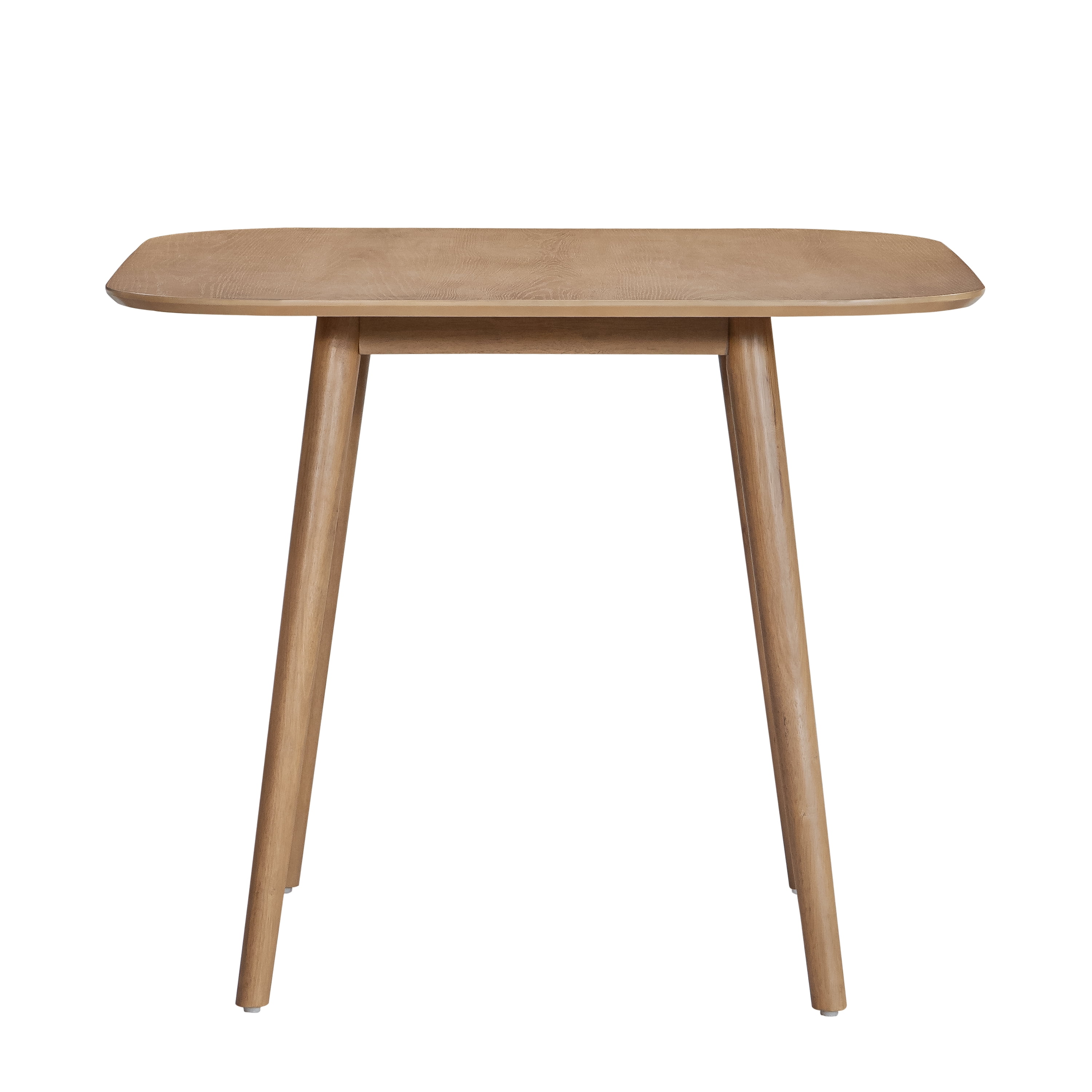 Euroco 35" Square Dining Table for 2, Solid Wood Kitchen Table for Dining Room, Small Space, Apartment,Home Office,Light Natural