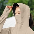 thumbnail image 5 of Drovellove Women's UPF 50+ Sun Protection Jacket – Lightweight Hooded Shirt with Thumb Holes, Breathable Quick-Dry Outdoor Cover Up for Hiking, Beach Vacation, Kayaking, Cycling, and Travel, 5 of 6