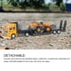 thumbnail image 2 of Juguetes Para Vehículos De Construcción, Pequeños Juguetes Portátiles De Rompecabezas Para Tirar Hacia Atrás, Pequeños Vehículos De Construcción Para Niñas ANGGREK  Otros, 2 of 8
