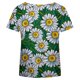 thumbnail image 5 of Camiseta informal para mujer con estampado floral y cuello en V, manga corta, jersey, blusa, tops Fridja  bn6018, 5 of 5