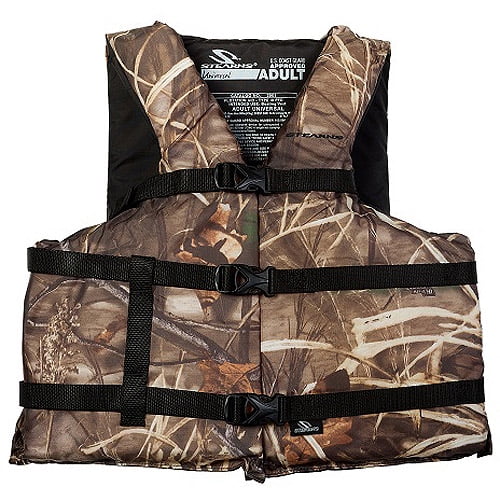 Stearns Adult Classic Series Life Jacket, Camouflage, Adult Universal