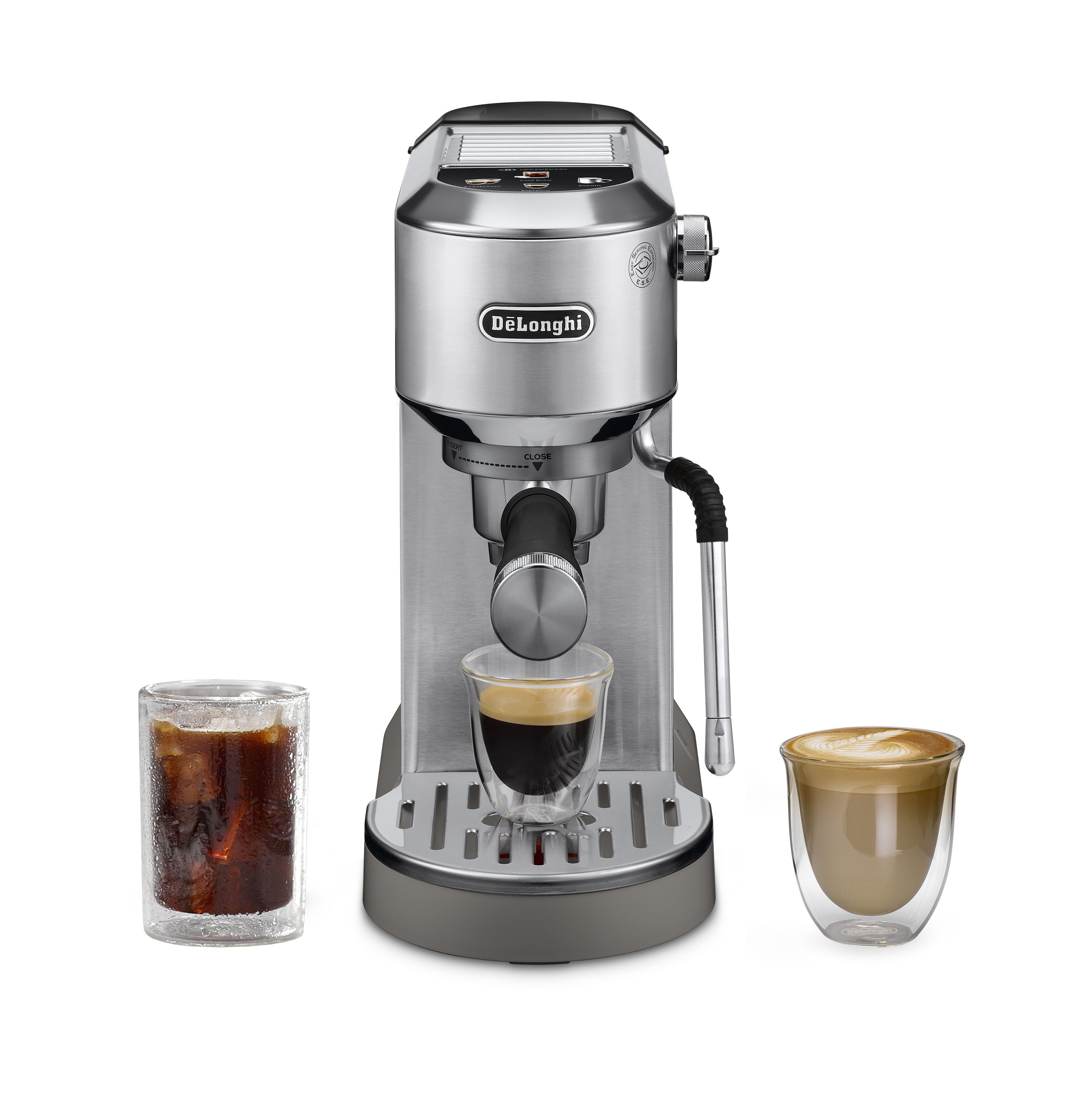 De'Longhi Dedica Duo Espresso Machine, Compact Stainless Steel