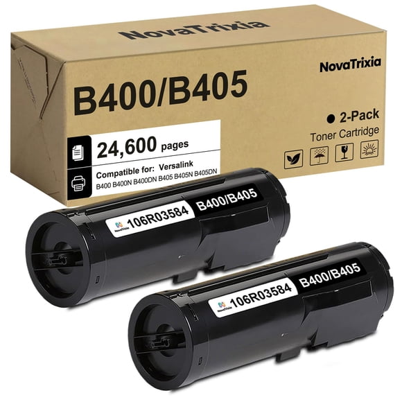 Cartucho de tóner NovaTrixia VersaLink B400 B405, paquete de 2