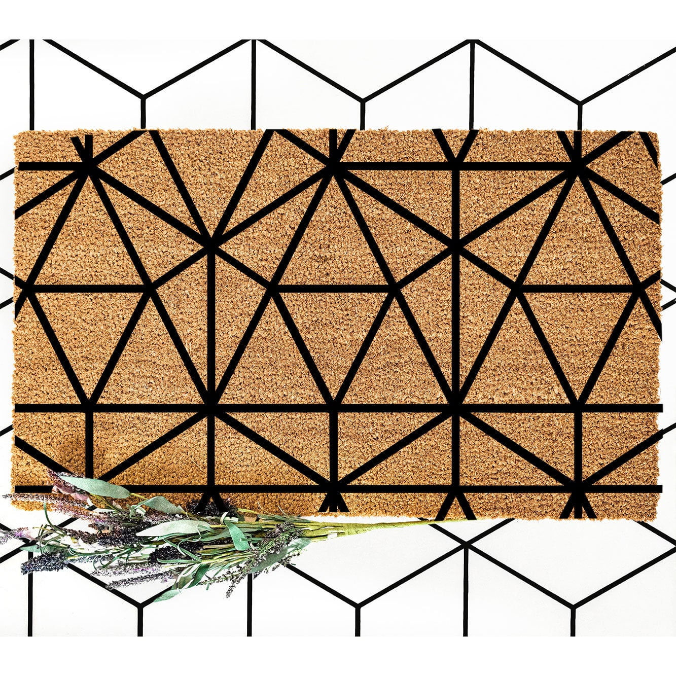Doormat Pattern 16 Front Welcome Mat Cute First House Gift Housewar (24 x 36 ) #164351