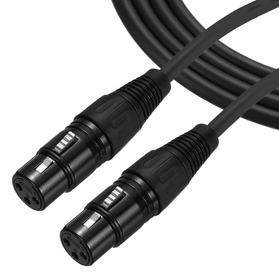 3-Pin XLR Female to Female Mic Cable 16 ft XLR Microphone Cable