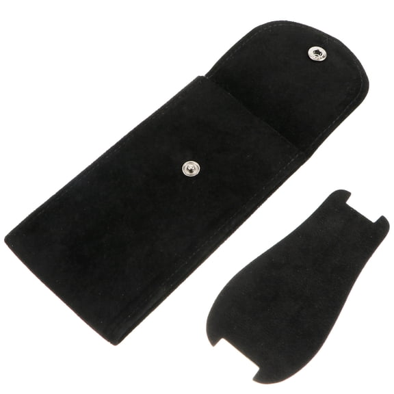 BESTOYARD 1Pc Travel Black Watch Storage Bag with Protective Built in Pad
