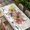 Multicolor, variant on Happy Easter Table Cloths for 3 Foot Rectangle Tables, Spring Gnomes Rabbits Eggs Love Flowers Pink Patio Waterproof Elastic Fitted Tablecloths, Washable Rectangular Table Cover for Camping