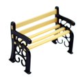 thumbnail image 2 of Dosaele Banc de Jardin Miniature pour Maison de Poupée Accessoires de Jeu de Simulation, 2 of 9