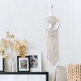 thumbnail image 4 of de macramé de tejidos hechos , de de macramé bohemio para colgar en , dormitorio, dormitorio, decoración de habitación, adorno Fanmusic de macramé, 4 of 7