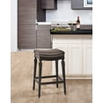 thumbnail image 3 of Hillsdale Vetrina Backless Non-Swivel Counter Height Stool with Upholstered Seat, 3 of 4