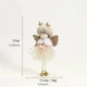 thumbnail image 1 of Angel Girl Pendant Christmas Tree Decorations Antler Decor Hanging Plush Ornaments Adorable Party Dolls Xmas Angel Pendants, 1 of 5