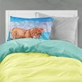 thumbnail image 2 of Carolines Treasures 7407PILLOWCASE Corgi Sea Shell Find Fabric Standard Pillowcase Standard multicolor, 2 of 2