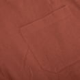 thumbnail image 6 of YMNXA Children Kids Girls Summer Romper Sleeveless Suspenders Solid Color Comfortable Fashion Jumpsuit With Pocket For Everyday Wear,Brick Red,9-10 Years, 6 of 6