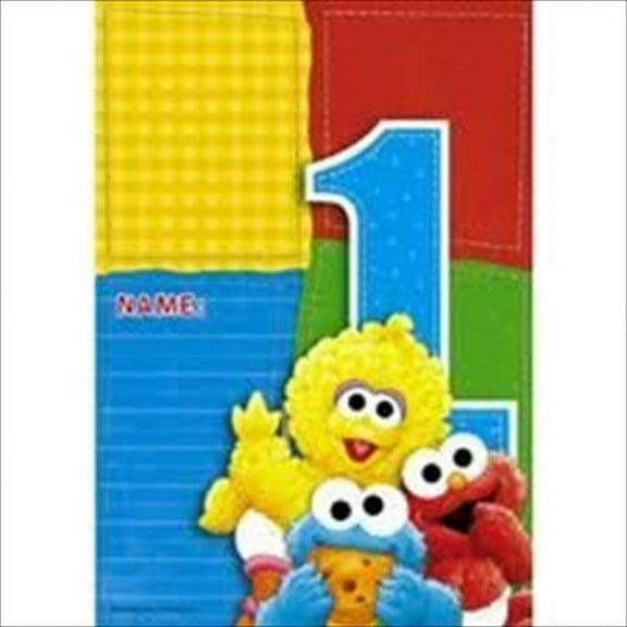 Sesame Street 1st Birthday Favor Bags (8ct)