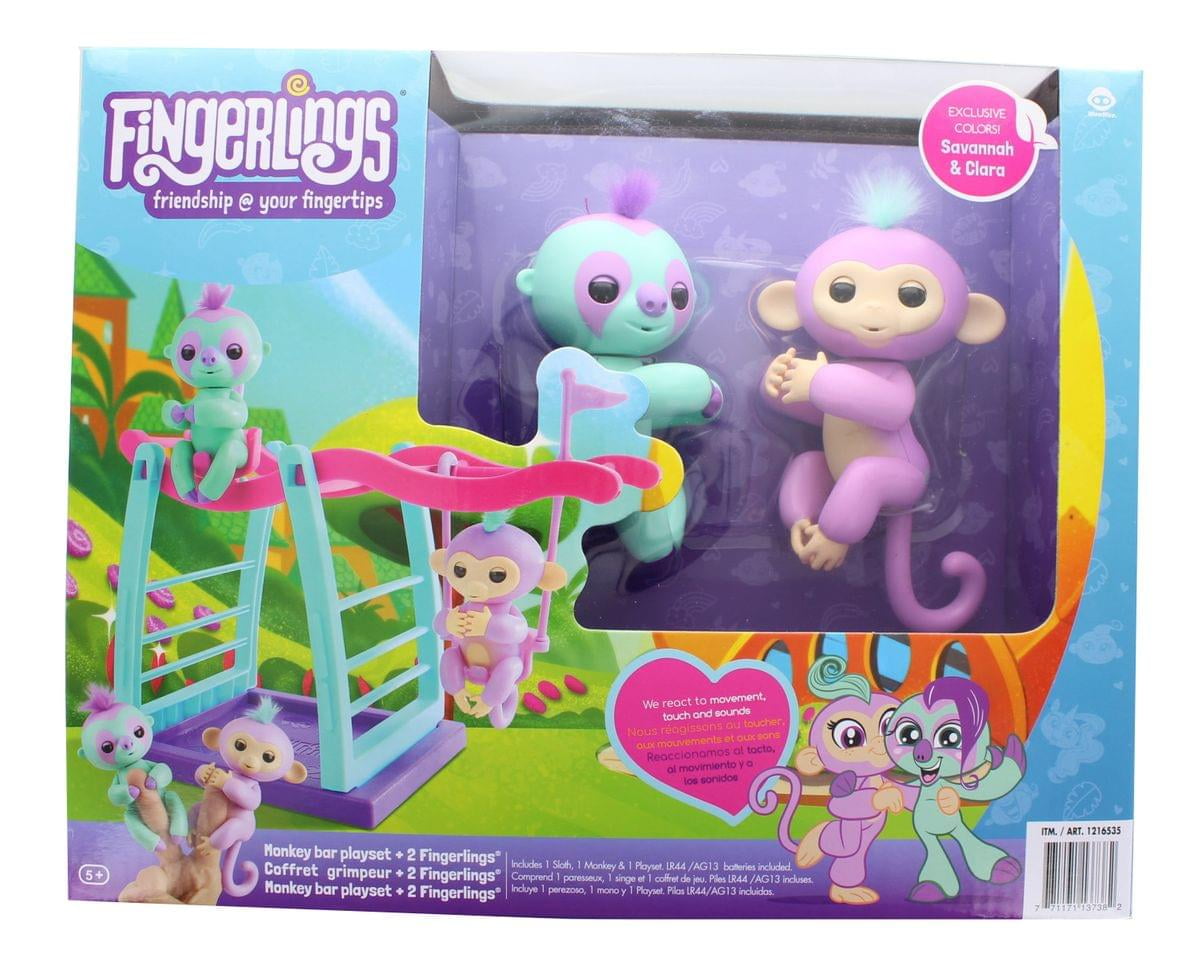 2 Day Priority WowWee Fingerlings Monkey Bars Swing Liv Playset for sale online 