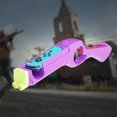 thumbnail image 1 of Game Gun Controller Handgrip Gamepad Joystick Holder para Switch OLED (Púrpura), 1 of 9