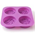 thumbnail image 4 of Flower Silicone Soap Molds, Soap Mold, Muffin, Pudding, Jelly, And Cheesecake(1pcs), 4 of 5
