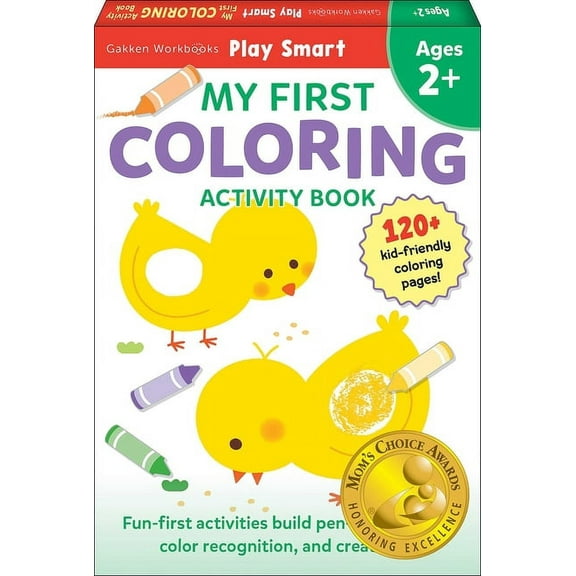 Play Smart My First Play Smart My First Coloring Book: For Ages 2 , (Paperback)