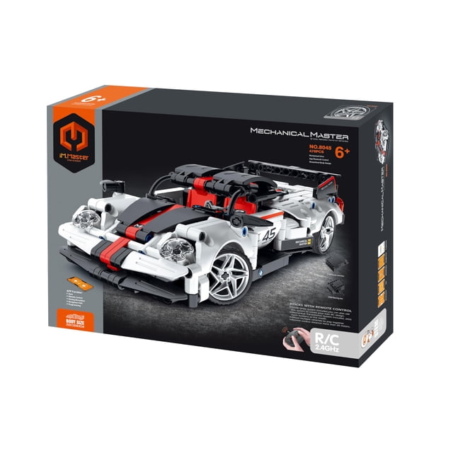 Building Toy Dakott STEM Car con programación de aplicaciones, 476 unidades