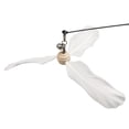 thumbnail image 4 of Cat Wand Toy Wire Elastic Fake Feather Funny Cat Teaser Toy Pet Interactive Wand, 4 of 10
