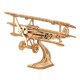 thumbnail image 2 of 145 piezas de madera 3D Retro avión rompecabezas modelo mecánico rompecabezas juguete niños montaje Hugtrwg Para estrenar, 2 of 9