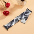 thumbnail image 7 of ALMNVO Braided Solo Loop Band Compatible with Apple Watch Bands with Case 45mm 44mm 42mm ,Stretch Nylon Elastic Strap with Glass Screen Protector Case for iWatch Series 7 6 SE 5 4 3 2 1, 7 of 7