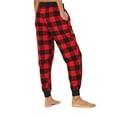 thumbnail image 3 of Niuer Hight Waist Casual Loose Fit Pants For Women Check Plaid Pajamas Pjs Joggers Pants Fall Bottom Loungewear Trousers Pants, 3 of 3