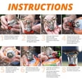 thumbnail image 5 of Backpacking Stove - Portable Camping Stove - Small Backpack Camp Single Burner for Propane Butane Isobutane Fuel Canister - Mini Pocket Rocket Jet Boiler for Hiking & Gas Cooking, 5 of 7