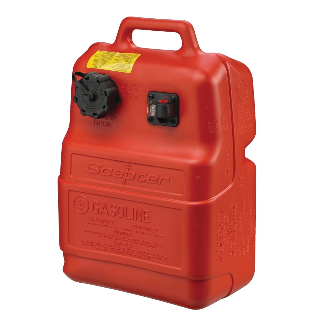 SCEPTER 08580 OEM Choice Portable Marine Fuel Tank 6.6 Gallon