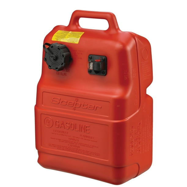 SCEPTER 08580 OEM Choice Portable Marine Fuel Tank 6.6 Gallon