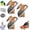 3 PCS, variant on Premium Hand-Forged Chef's Knife & Cleaver Set, Wooden Handle, Multifunctional Stainless Steel Labor-Saving Kitchen Knife for Household Cooking, Meat Cutting, Outdoor BBQ & Camping (1 PCS)