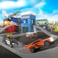 thumbnail image 3 of Driven by Battat 129-Piece City Playset with Toy Vehicles and Buildings for Kids 3+ Years Old, 3 of 8