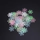 thumbnail image 5 of 50 Uds. Adhesivos navideños para pared, calcomanías de copos de nieve que brillan en la oscuridad, decoración de ventana, copos de nieve fluorescentes, adhesivos luminosos para dormitorio y, 5 of 5