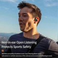 thumbnail image 5 of JS270 Wireless Headphones Bone Conduction Waterproof Open Ear Hanging Headset Noise Canceling Stereo, 5 of 5