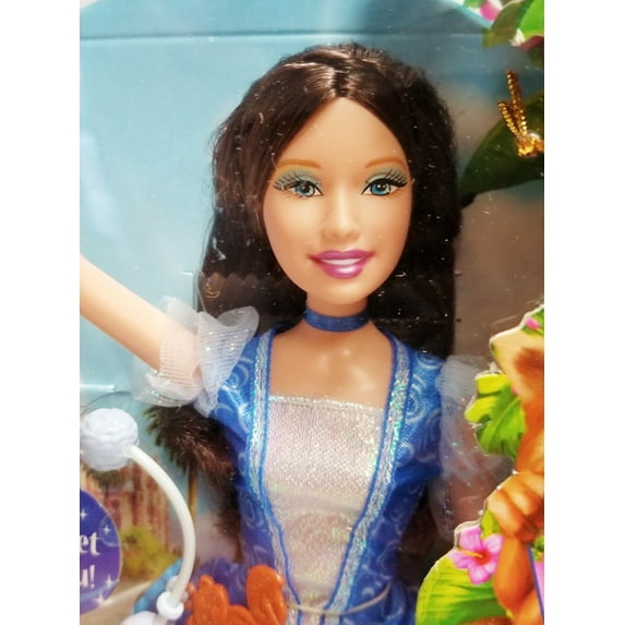 Barbie as The Island Princess Brunette with Blue Dress