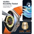 thumbnail image 4 of Protector de pantalla UltraGlass TOP 9H+ Glass para Apple Watch Ultra 2, 4 of 7