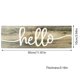 thumbnail image 4 of Moyic 2 piezas Hello Sign ornamento creativo tablero colgante para el hogar adorno pared colgante decoración accesorio decoración del hogar Decoración del hogar Moyic HA012334-00, 4 of 6
