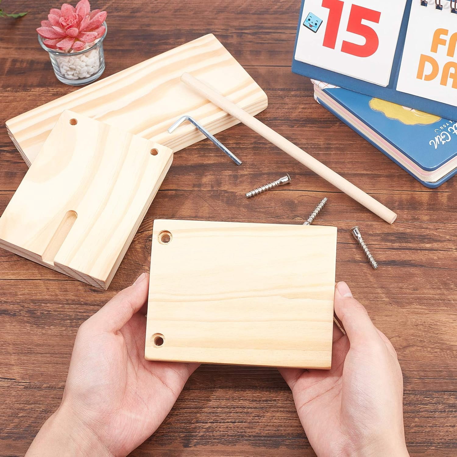 Wooden Weaving Loom Roller Frames Yarn Knitting Tools DIY Craft Tools BurlyWood 240x100x130mm