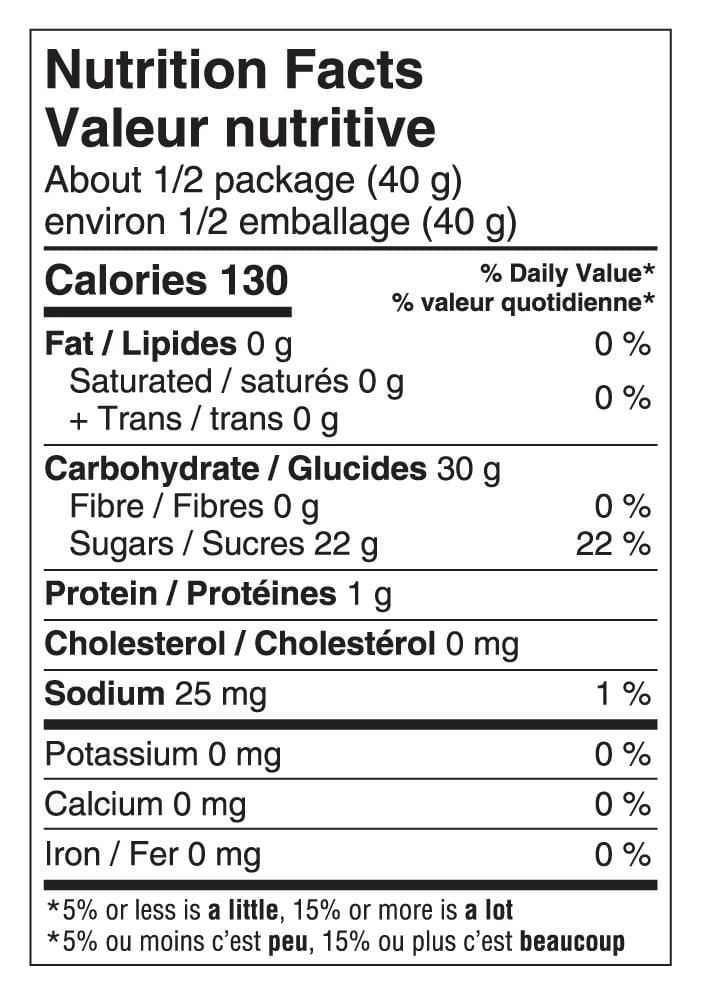 Efrutti sac à lunch 77 g