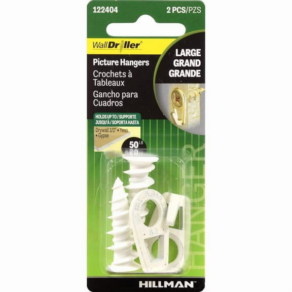 Anchor Wire 50lb Sm White Nylon Hook 122404