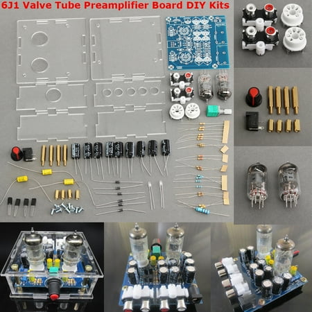 Orange Tube Amp 6J1 Valve Tube Preamplifier Board Bass on Musical Fidelity DIY HiFi Tube Amp Kits X10-D & Case ()
