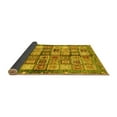 thumbnail image 2 of Ahgly Company Indoor Rectangle Abstract Yellow Modern Area Rugs, 4' x 6', 2 of 4