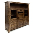 thumbnail image 2 of Jofran Cannon Valley Distressed Industrial Wine Cabinet, 2 of 4
