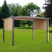 17*6.5 Feet Protective Patio Pergola Canopy Replacement Cover Sun Shelter