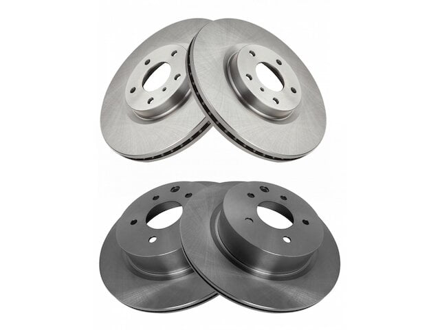 Front Brake Rotors For Ford Fiesta 2011 2012 2013 2014 2015 2016 2017 2019