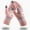Pink, variant on Luxalzxs Christmas Thick Knit Gloves for Women Winter Deer Knitted Warm Gloves Touchscreen Texting Gloves