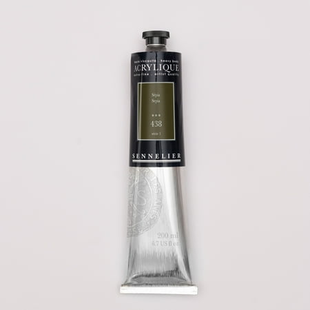UPC: 3046450069065 | Sennelier Extra-Fine Artist Acryliques – Sepia 200 ml tube
