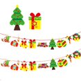 thumbnail image 3 of Banner navideño 2023, decoraciones navideñas para el hogar, guirnalda de Papá Noel, regalo de Navidad, decoración de Navidad, Año Nuevo 2024, 3 of 5