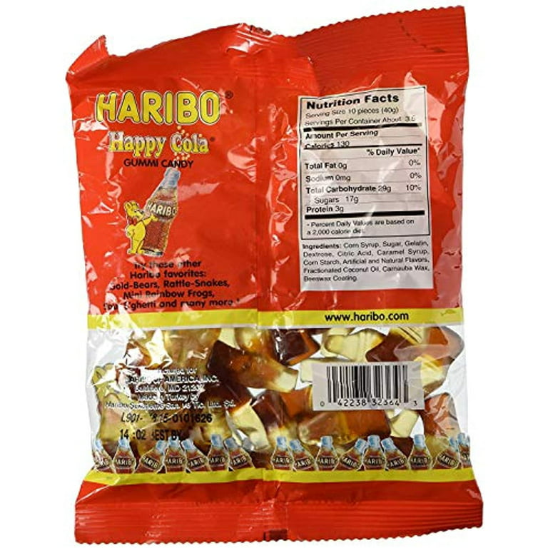 HARIBO Bonbons gélifiés HAPPY COLA sachet de 175 g